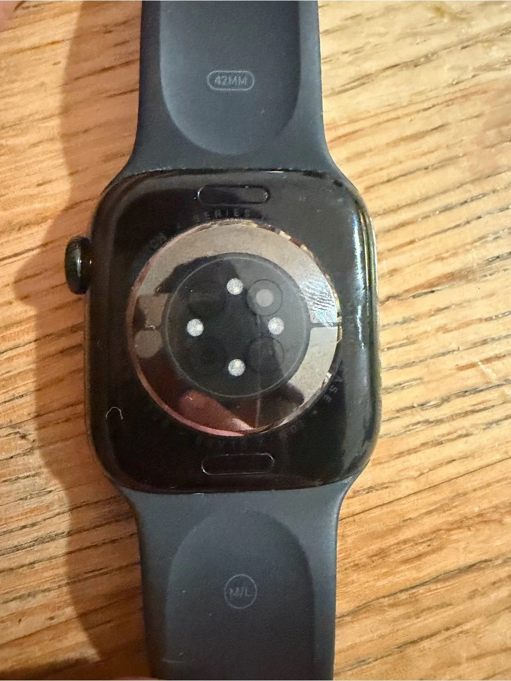 Apple Watch Series 11 Black Stainless Steel with Black Silicone Band